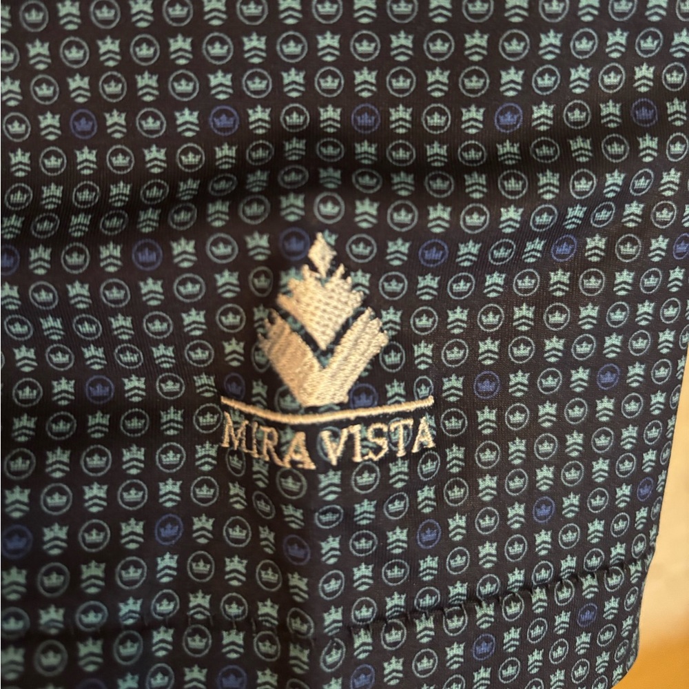 Peter Millar Summer Comfort Print Polo- XL